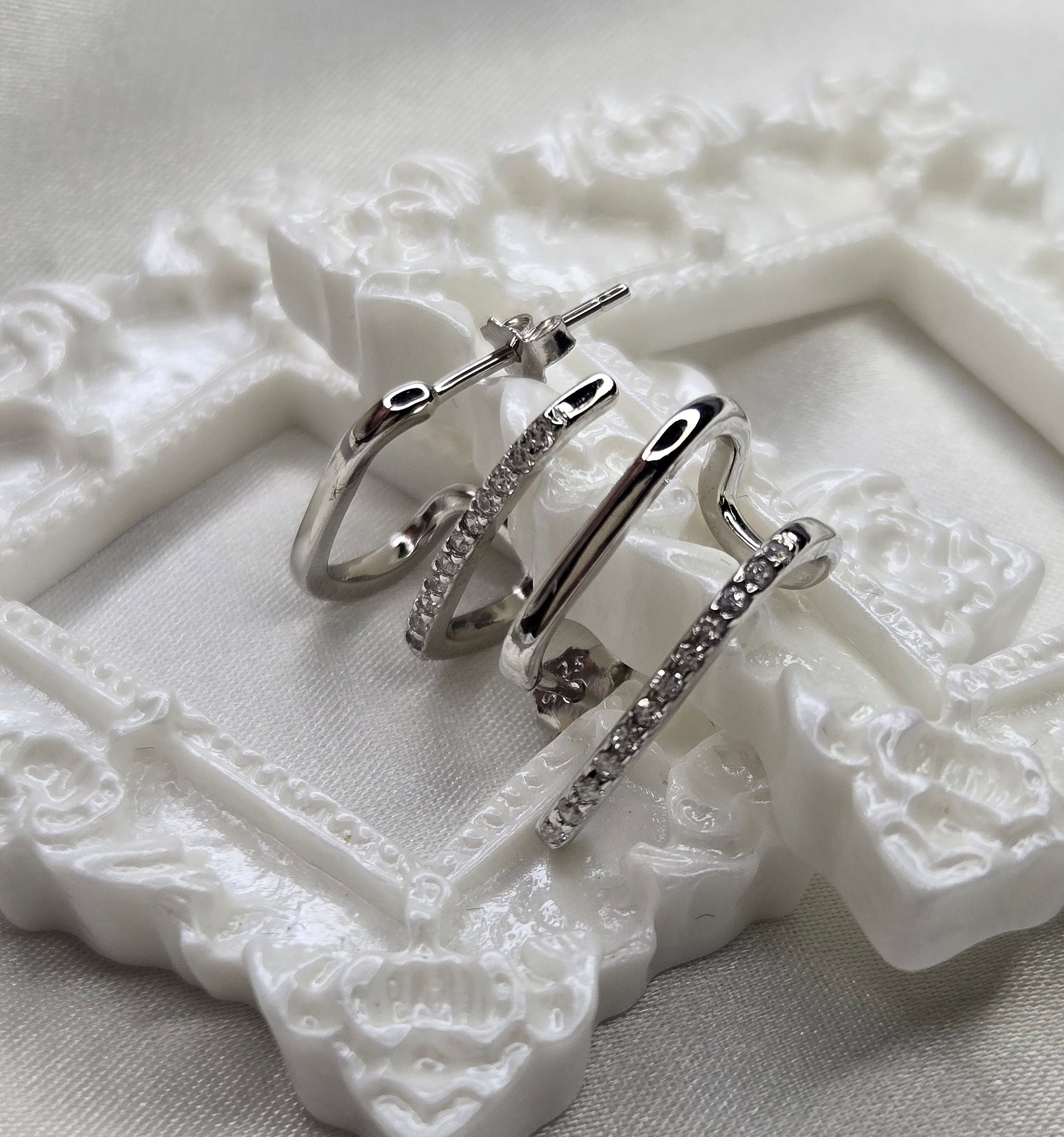 Boucles d'oreilles LINÉA Argent 925