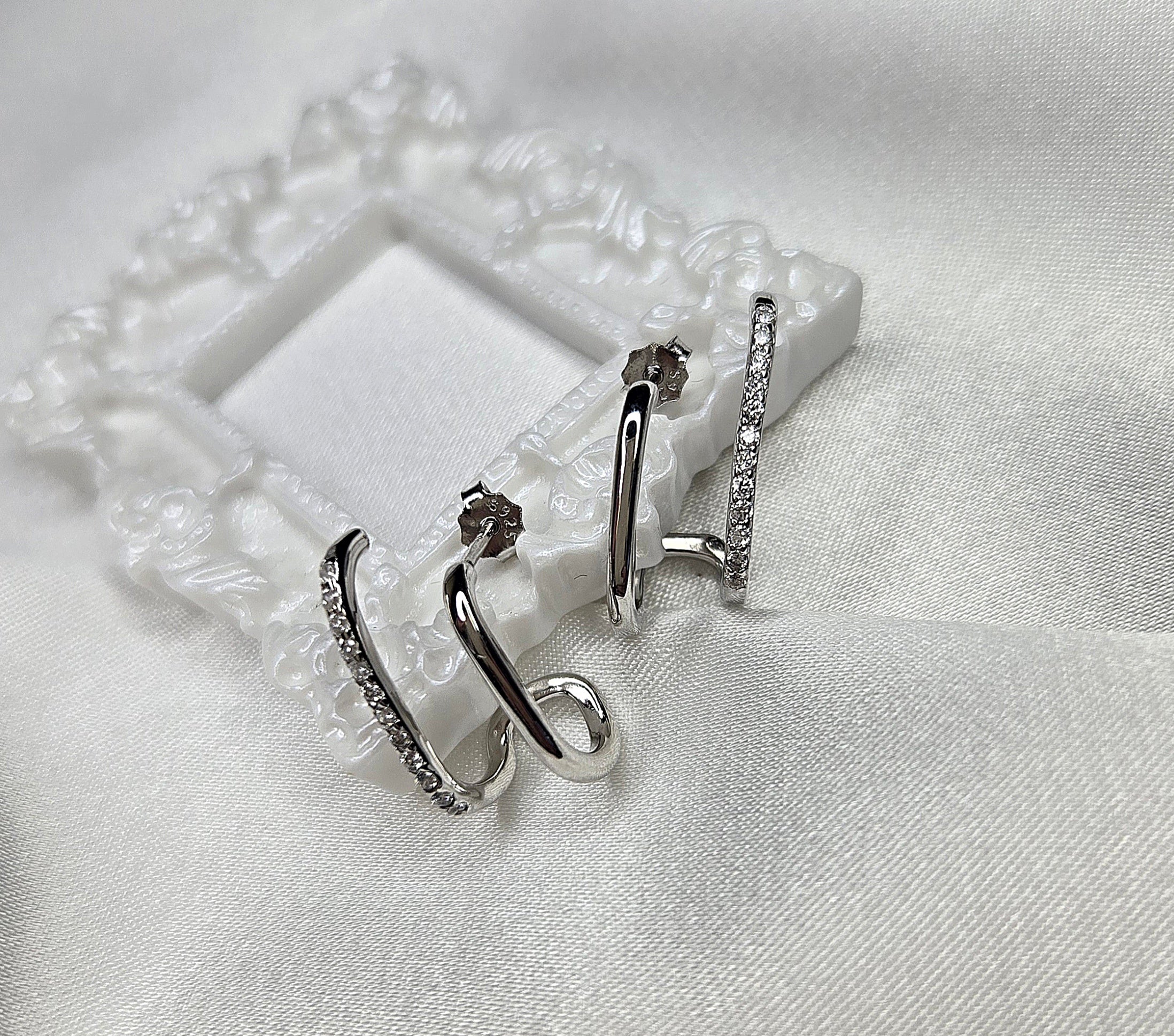 Boucles d'oreilles LINÉA Argent 925