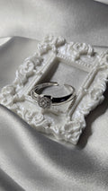 Bague PROMESSE (T.réglable 53-56)Argent 925