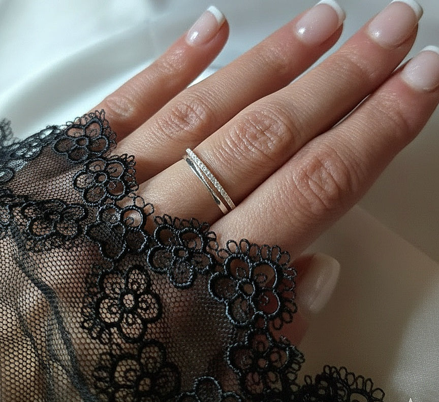 Bague PURE (T.réglable 49-53) Argent 925