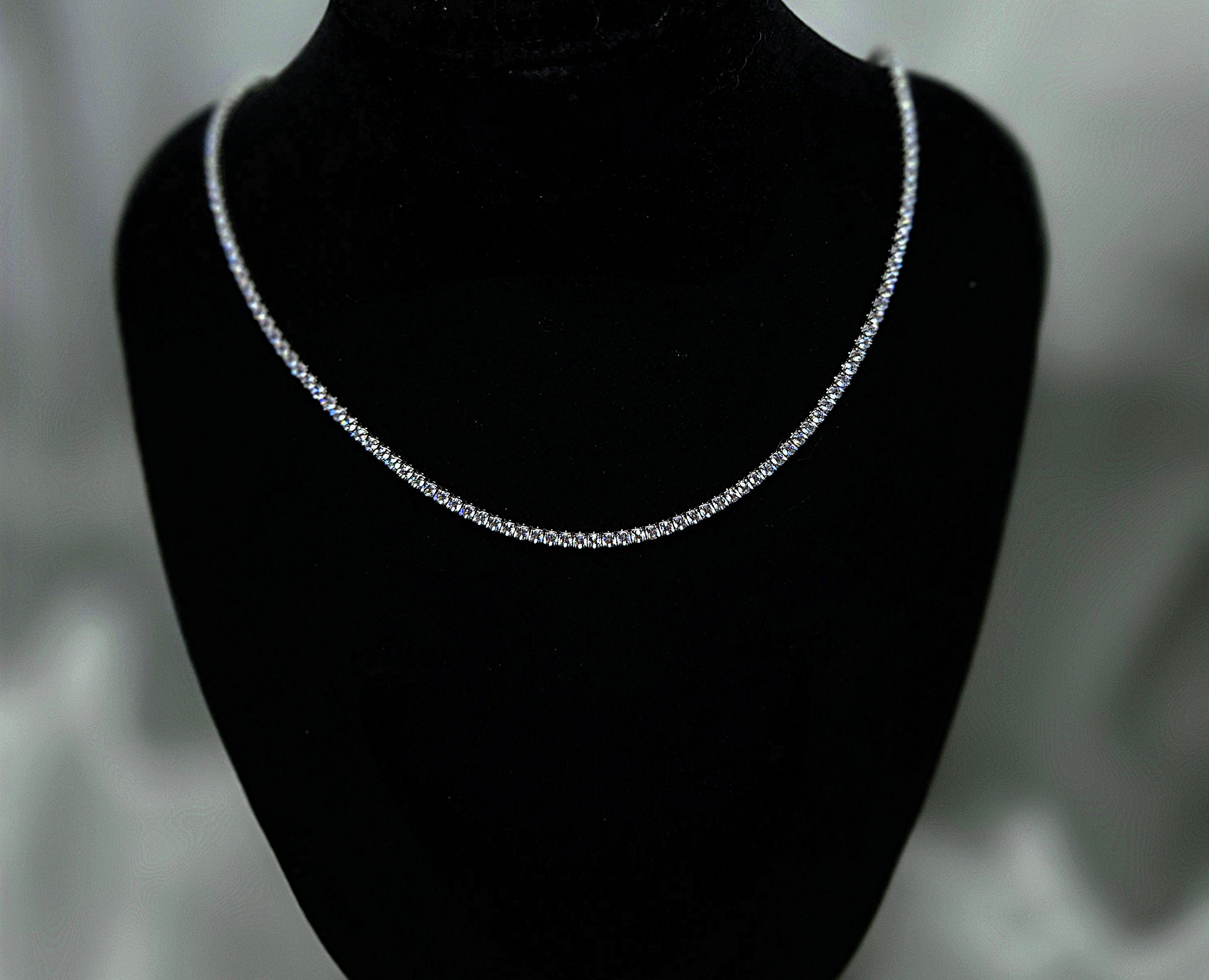Collier tennis ÉCLAT Argent 925