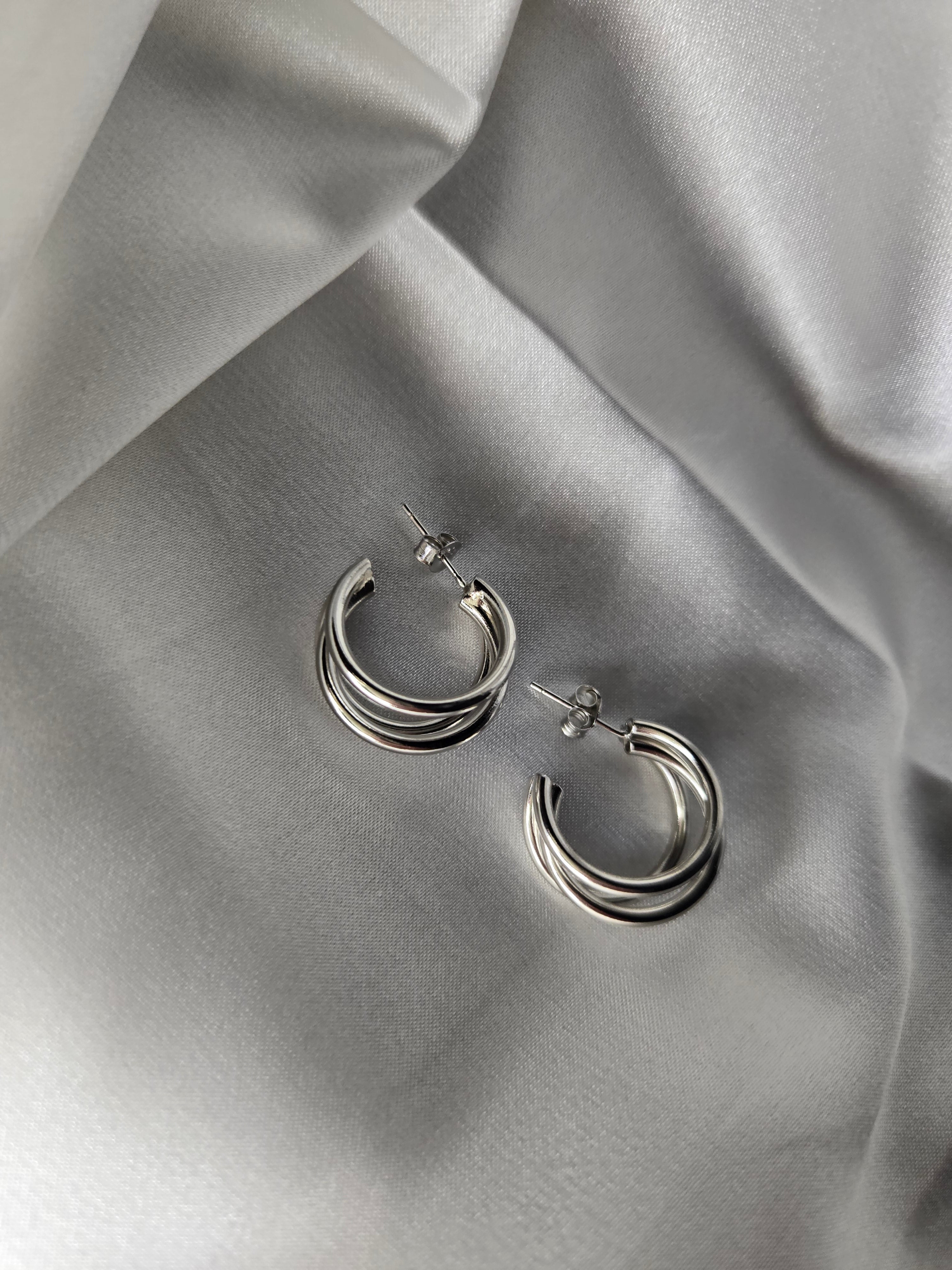 Créoles TRIORA Argent 925