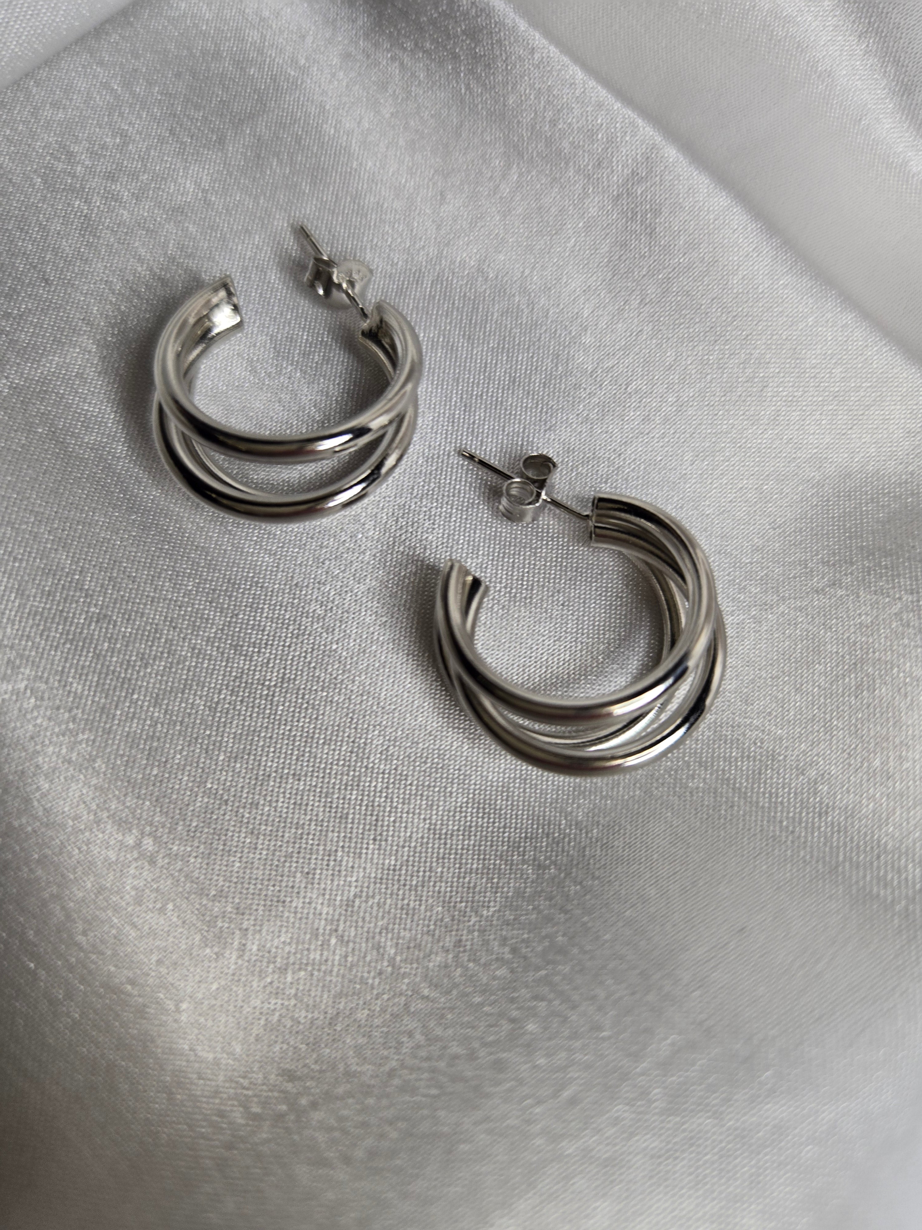 Créoles TRIORA Argent 925