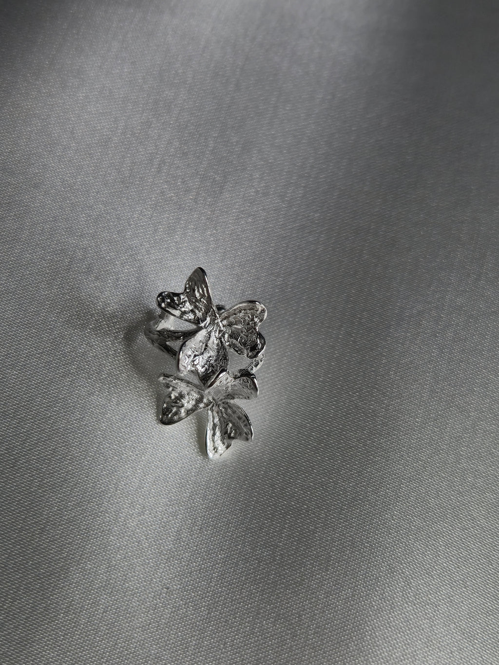 FLORA Manchette d'Oreille Argent 925