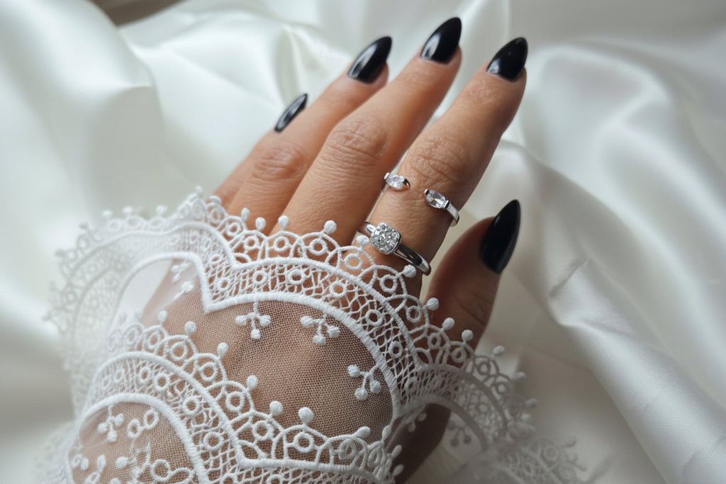 Bague PROMESSE (T.réglable 53-56)Argent 925