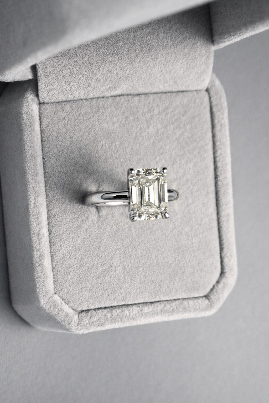 Bague EMERALDA Moissanite