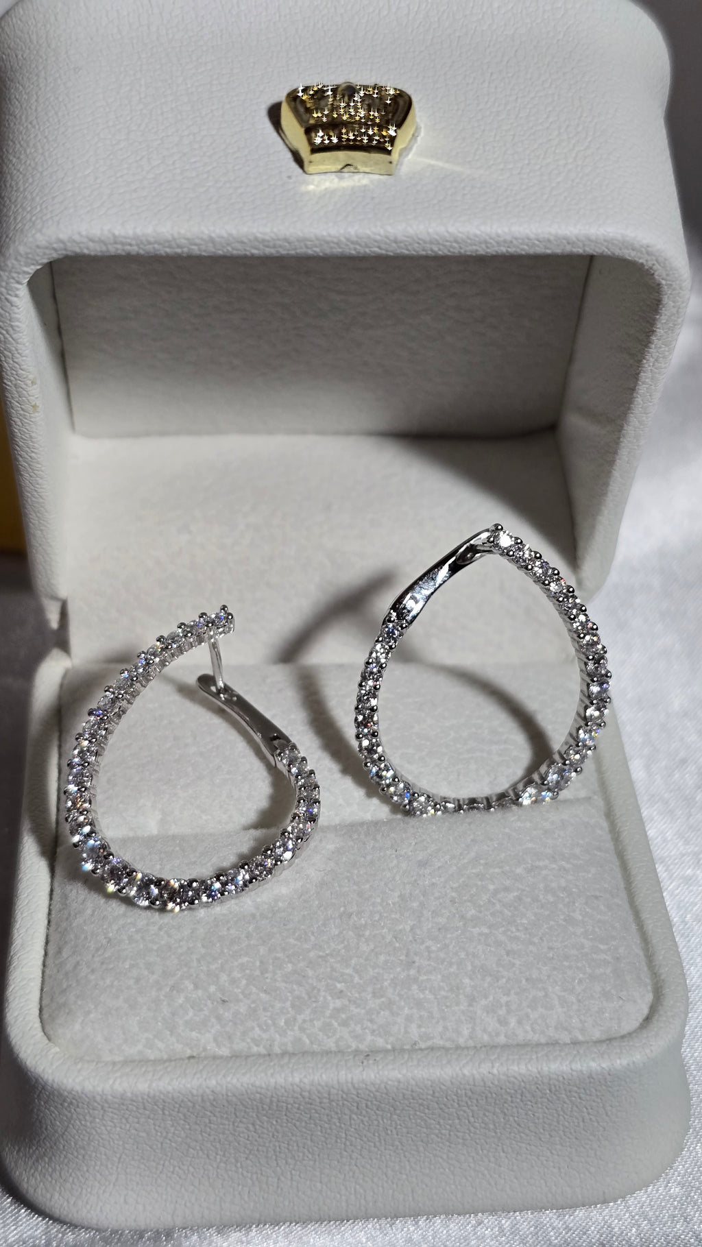 Boucles d'oreilles DÉESE Moissanite
