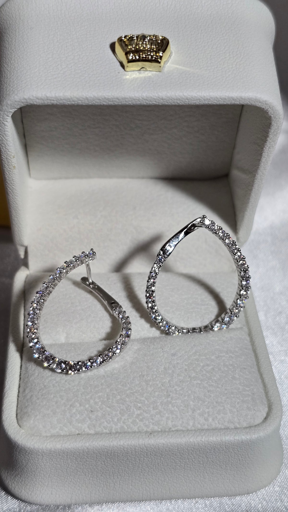 Boucles d'oreilles DÉESE Moissanite
