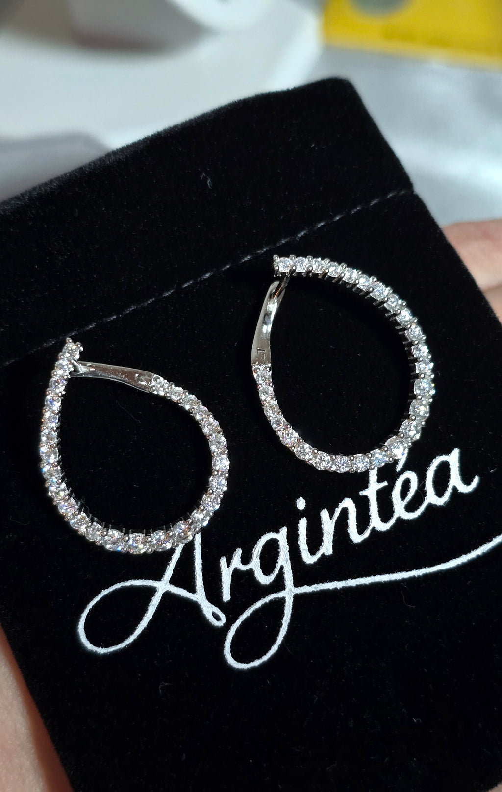Boucles d'oreilles DÉESE Moissanite