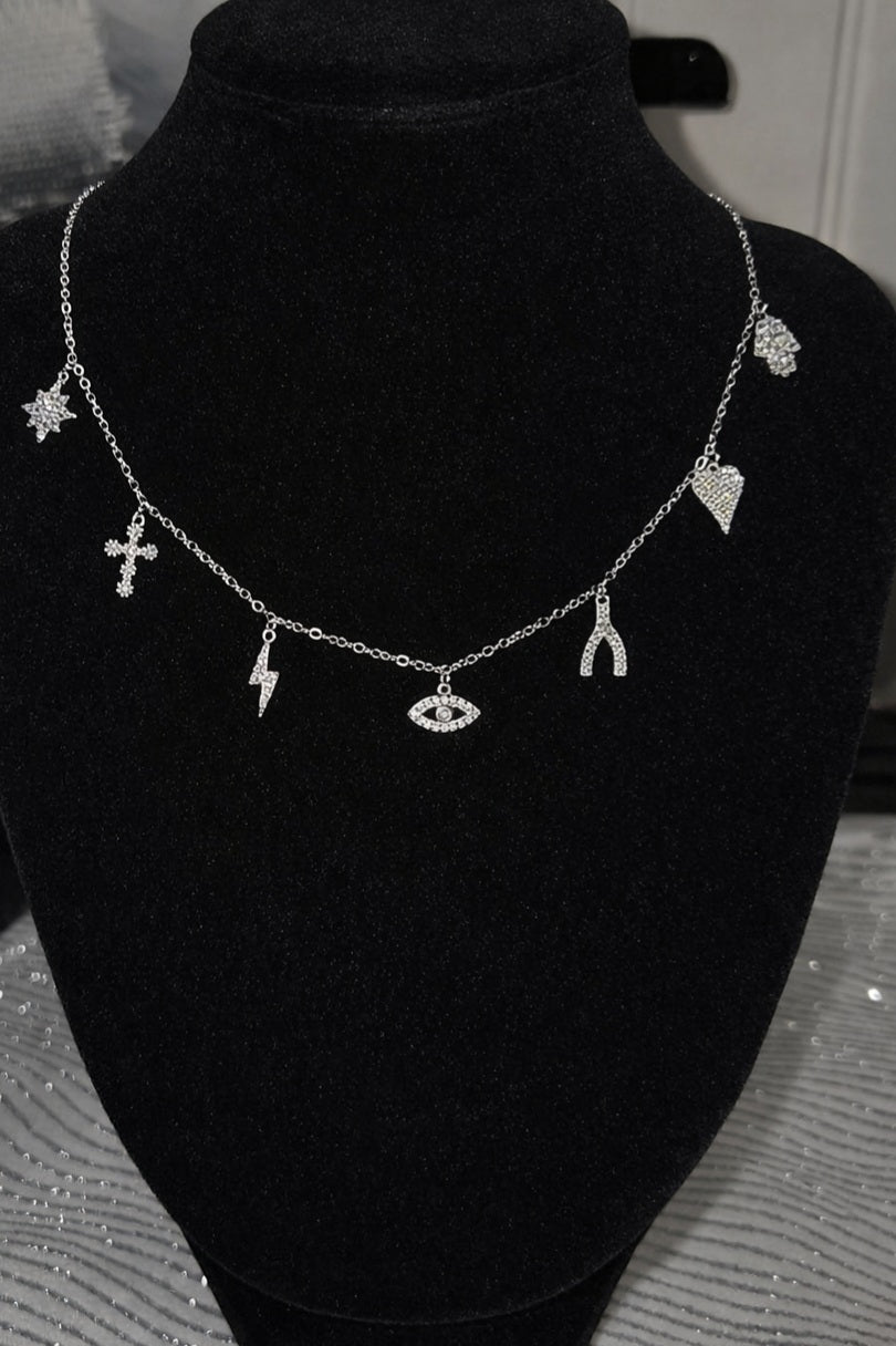 Collier HARMONIE Argent&Zirconium