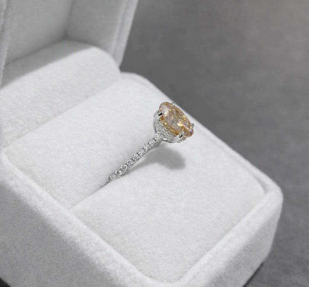 Bague OLINA Moissanite