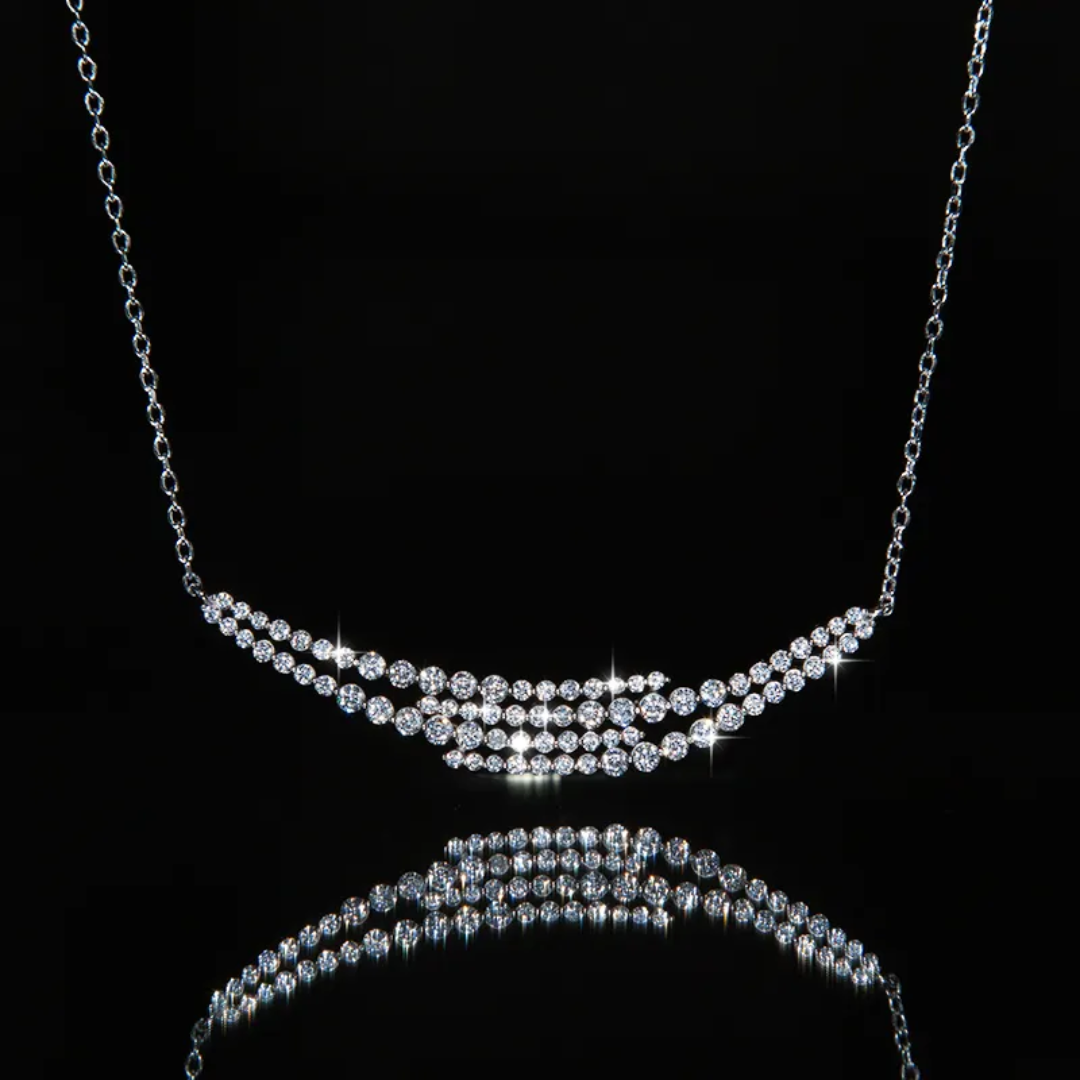 Collier SI Moissanite