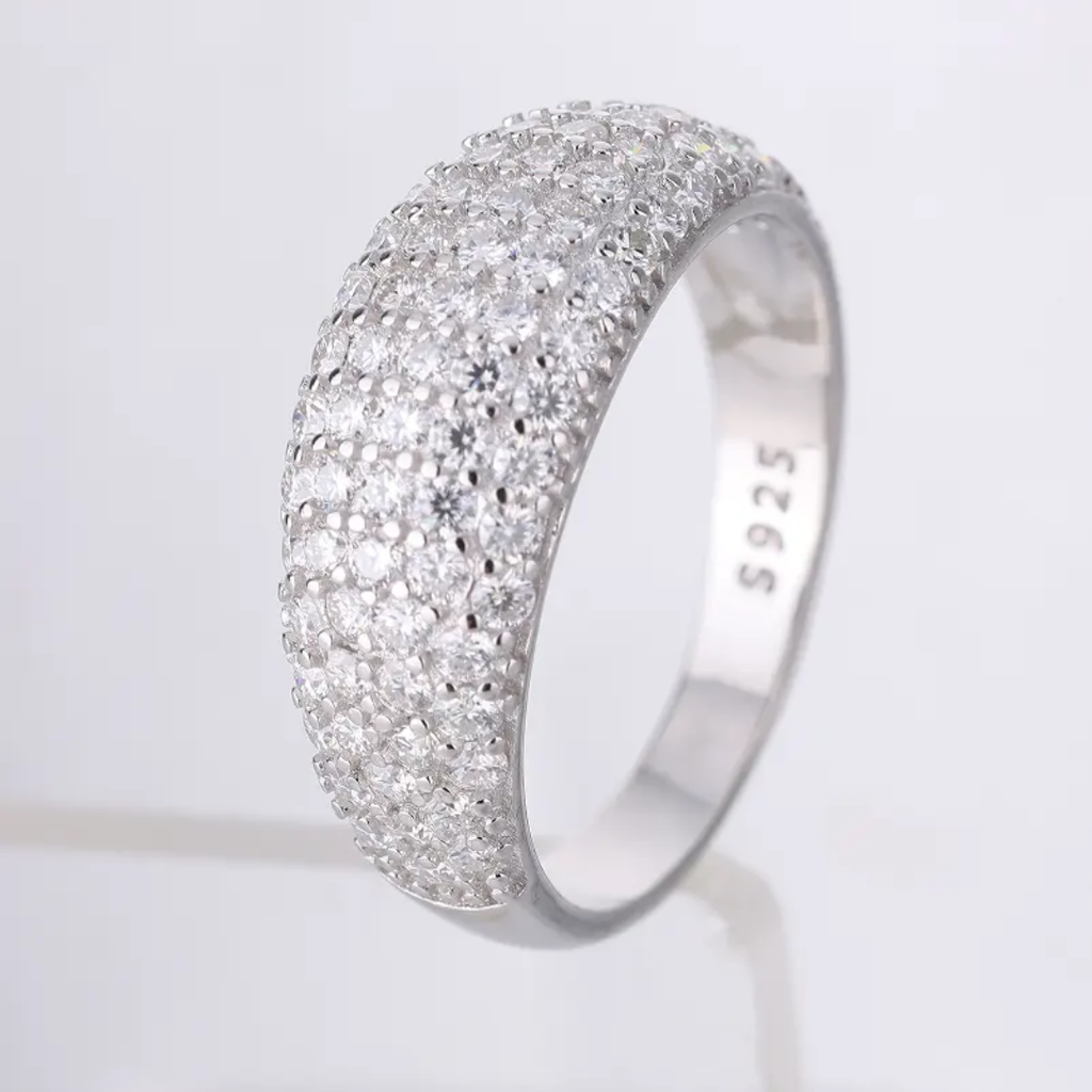 Bague DÔME - Moissanite