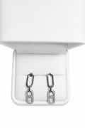 Boucles d'oreilles DONNA Moissanite