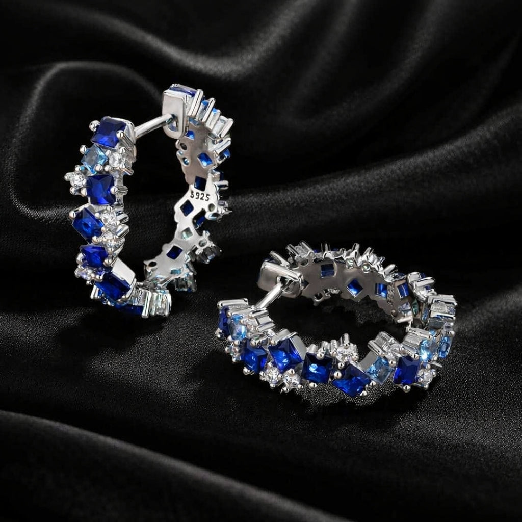 Créoles SIRÈNE Argent 925