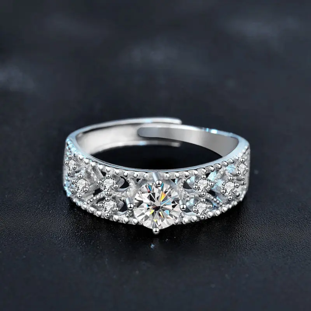 Bague ARABELLA Moissanite