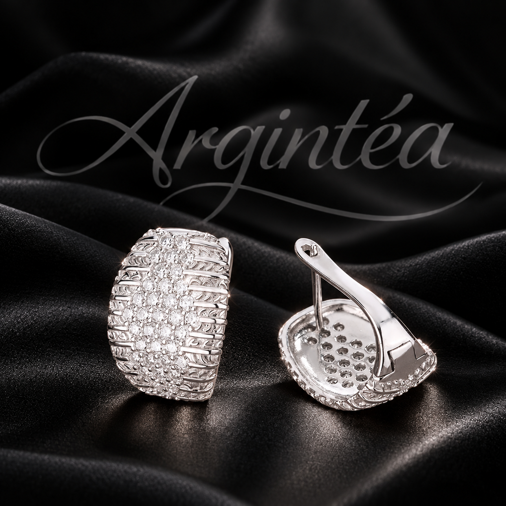 Boucles d'oreilles COUTURE - Moissanite