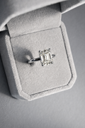 Bague EMERALDA Moissanite
