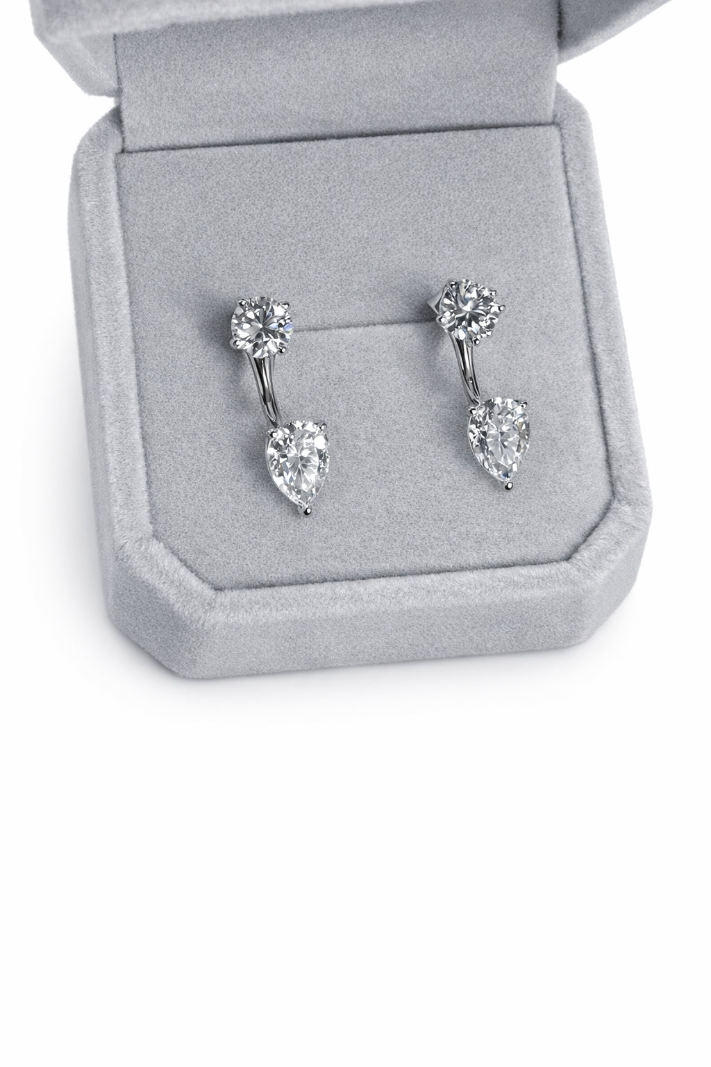 Boucles d'oreilles EVE Moissanite