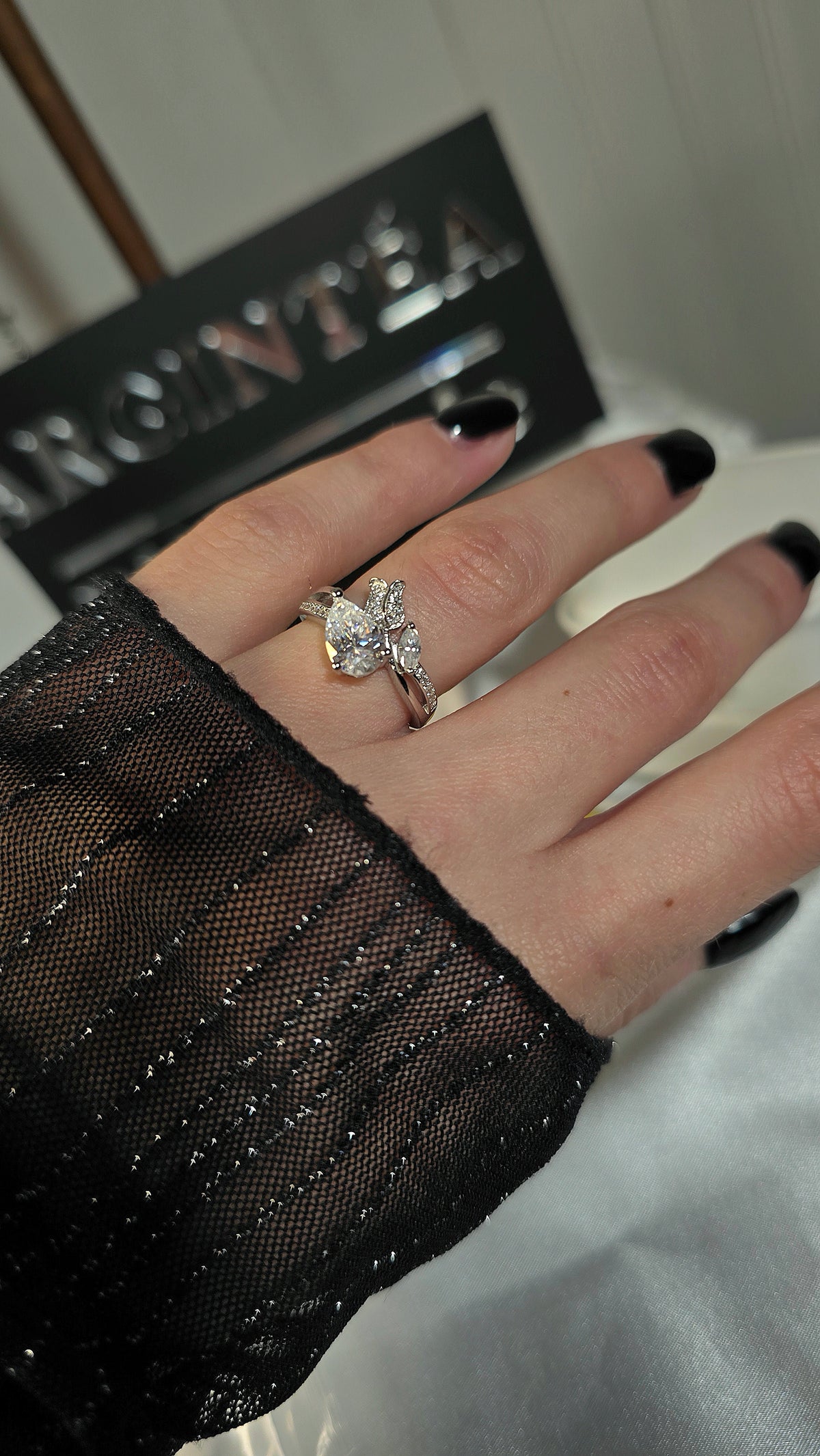 Bague TULIPE 🌷 Moissanite