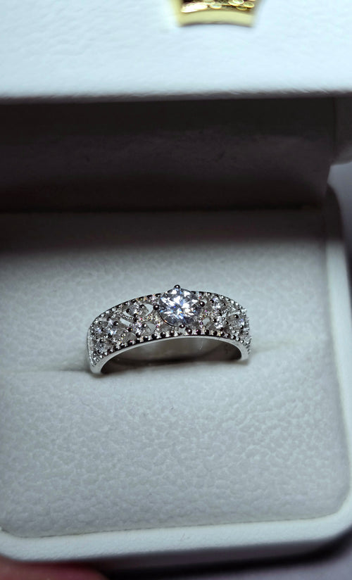 Bague ARABELLA Moissanite