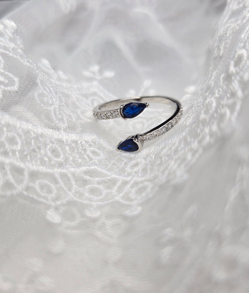 Bague AZUR (T.réglable)Argent 925